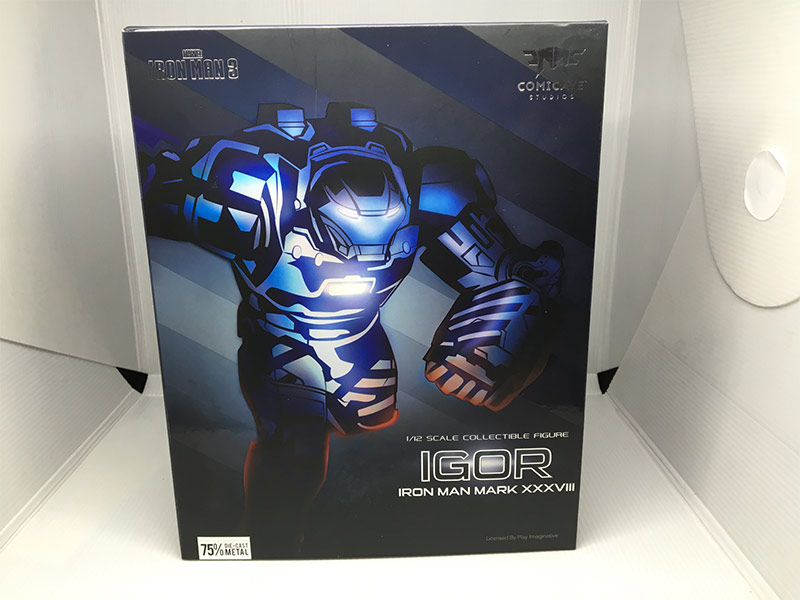 Illustration for article titled Iron Man Figure Is Actually Iron (Well, Close Enough)